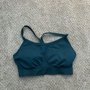 Gymshark Swear Sports Bra in Teal